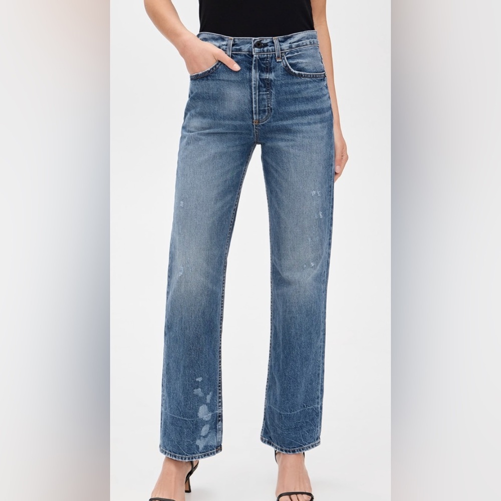 ASKK NY Rosebowl Jeans, NWT, SZ 28, in color Venice blue